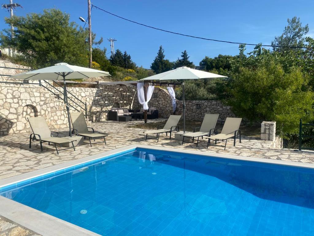 Kalamítsi Villa Skyfall מראה חיצוני תמונה